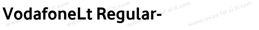 VodafoneLt Regular字体转换